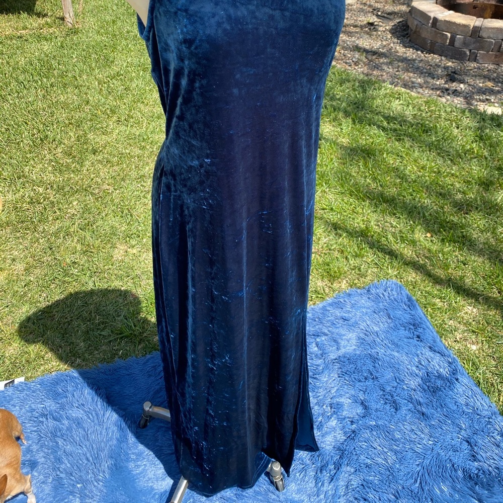 Blue Velvet Maxi - Picture 5 of 5